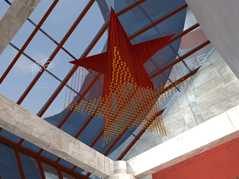 光纖吊燈YC-GQDD02